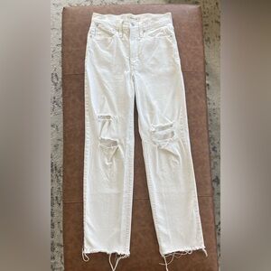Ripped White Madewell Jeans